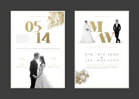 相册封面婚礼邀请函模版