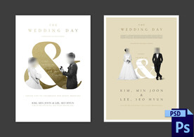 相册封面婚礼邀请函模版