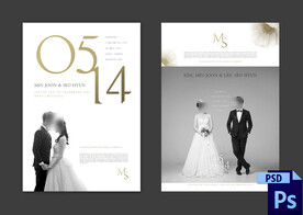 相册封面婚礼邀请函模版