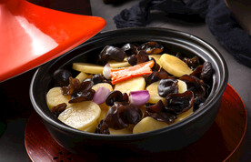 啫啫木耳焗土豆