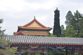 北京中山公园内古建筑