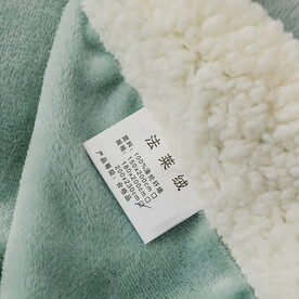 毛毯标签
