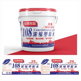 108胶水平面图
