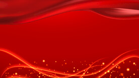 红色会议舞台背景