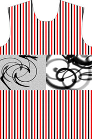 印花 条纹 男装 分层