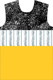 男装 印花 条纹 分层