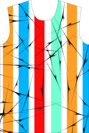 条纹 男装 印花 分层