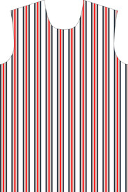 条纹 印花 分层