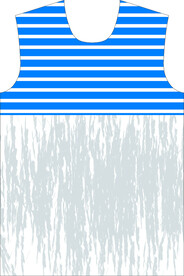 男装印花 条纹 分层