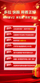 汽车海报 红色喜庆展板设计