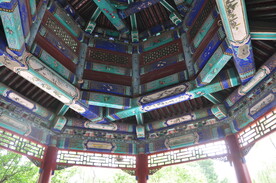 北京中山公园兰亭细部