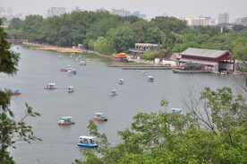 北京北海公园船坞