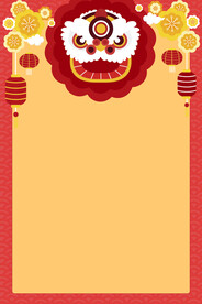 照相框拍照框红色复古海报素材