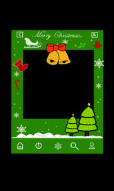 照相框拍照框圣诞节活动海报素材