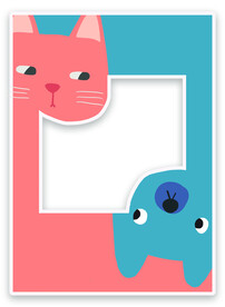 照相框拍照框活动海报素材