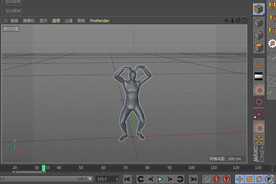 c4d模型可爱动作骨骼舞蹈扫描