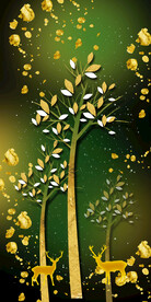 抽象装饰画背景