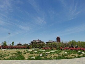 古建筑公园风景