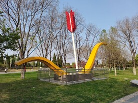 丘比特之箭雕塑