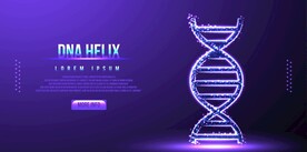 科技DNA分子元素图片