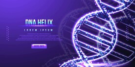 科技DNA分子元素图片