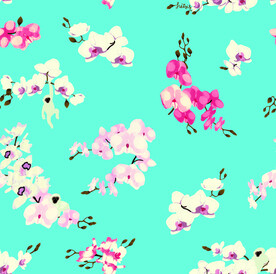 手绘花