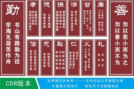 名人名言挂图
