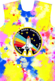 扎染 潮流男装印花 分层