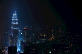 繁华都市夜景