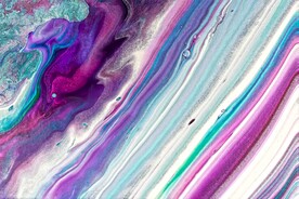 抽象油画笔触流体渐变背景