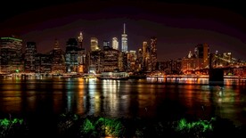 纽约的夜晚