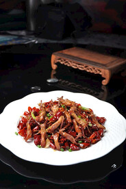辣炒鸭舌