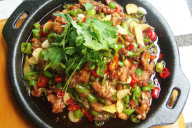 铁板鸡丁