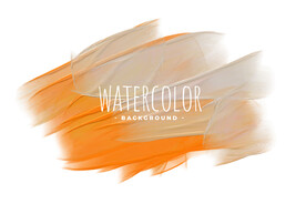 笔刷 展板背景模板      