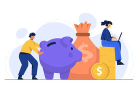 人物插图 扁平办公矢量    