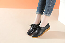 小皮鞋 平跟单鞋 时尚 韩版女