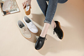 小皮鞋 平跟单鞋 时尚 韩版女