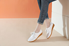 小皮鞋 平跟单鞋 时尚 韩版女