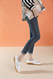 小皮鞋 平跟单鞋 时尚 韩版女