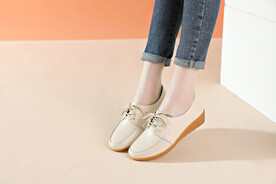 小皮鞋 平跟单鞋 时尚 韩版女