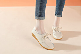 小皮鞋 平跟单鞋 时尚 韩版女