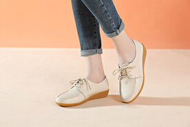 小皮鞋 平跟单鞋 时尚 韩版女