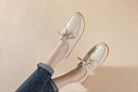 小皮鞋 平跟单鞋 时尚 韩版女