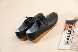 小皮鞋 平跟单鞋 时尚 韩版女