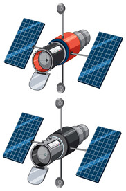卡通宇宙太空图片