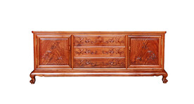 缅甸花梨180喜上眉梢电视柜