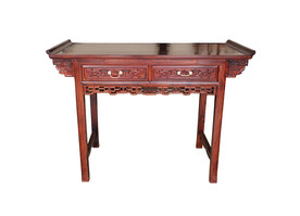 酸枝草龙翘头案