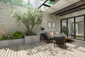 休闲庭院3d模型