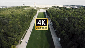 航拍法国名胜风景