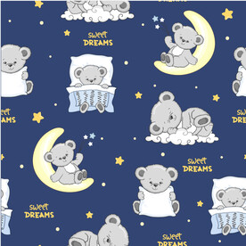 夜空小熊星辰